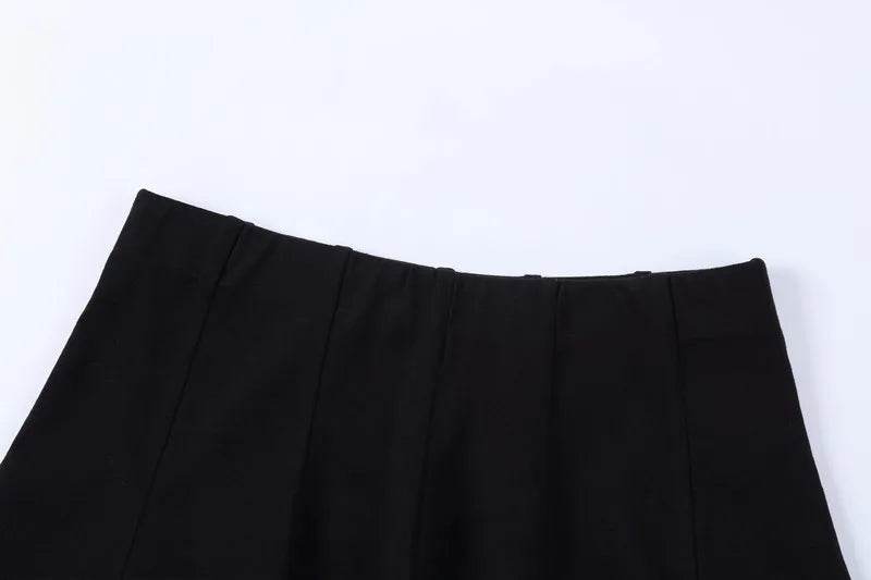 kids girls women panel casual skirts Mom daughter fashion sporty family matching spring summer skirt clothing - AIAZ