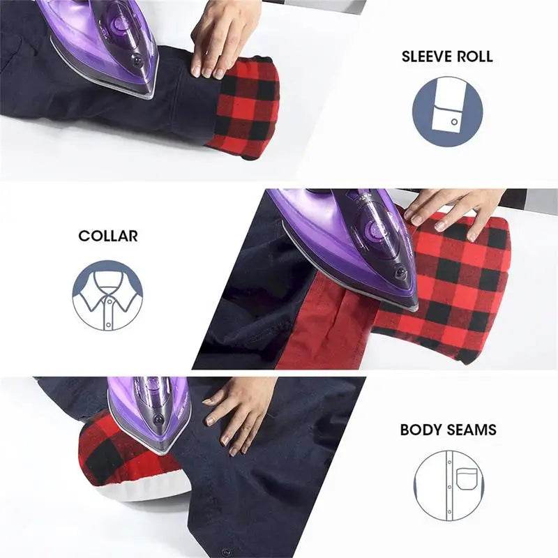 Ham-Shaped Ironing Accessory Portable Quilting Ironing Pad High-Temperature Ironing Ham Pressing Tools For Ironing Curved Seam - AIAZ