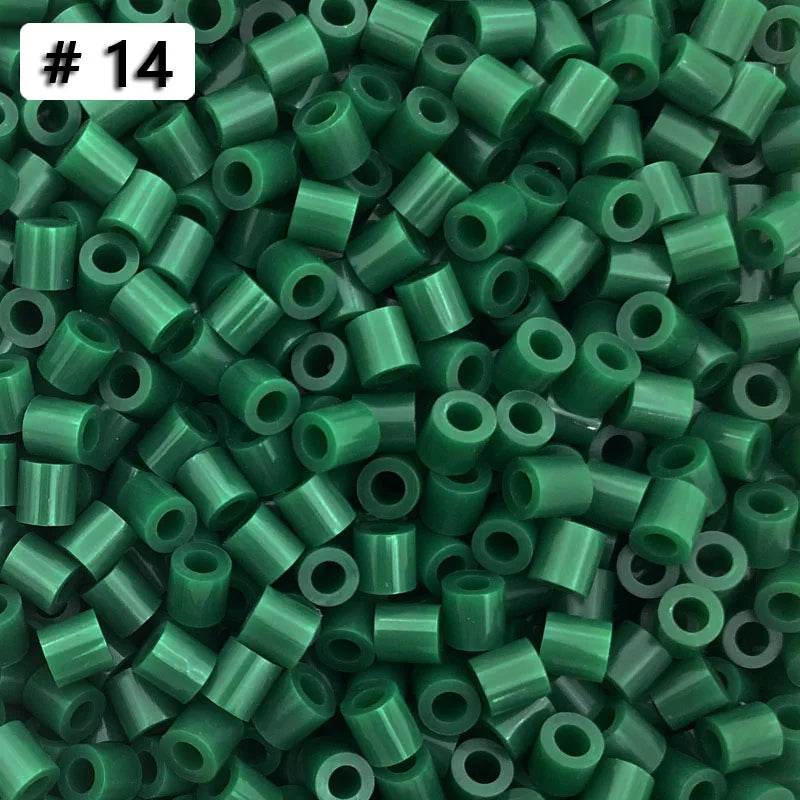 5MM 1000PCs Pixel Puzzle Iron Beads for kids Perler Hama Beads Diy High Quality Handmade Gift toy Fuse Beads - AIAZ