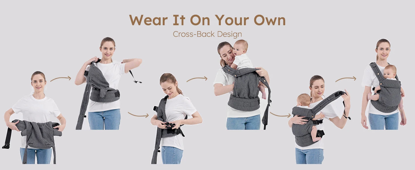 Baby Carrier Wrap Babies Bags Infant Backpack Toddler Backpacks Baby Sling Newborn Carriers Bebe Kangaroo Bag Going Out Straps