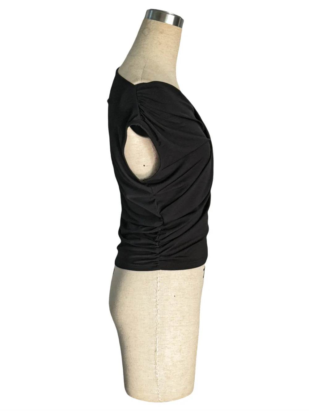 Fashion Tops Tee Woman Solid Sleeveless Shirts Ladies Camisas Mujer Summer Casual Sexy Blouse Shirt Women Clothing Blusas - AIAZ