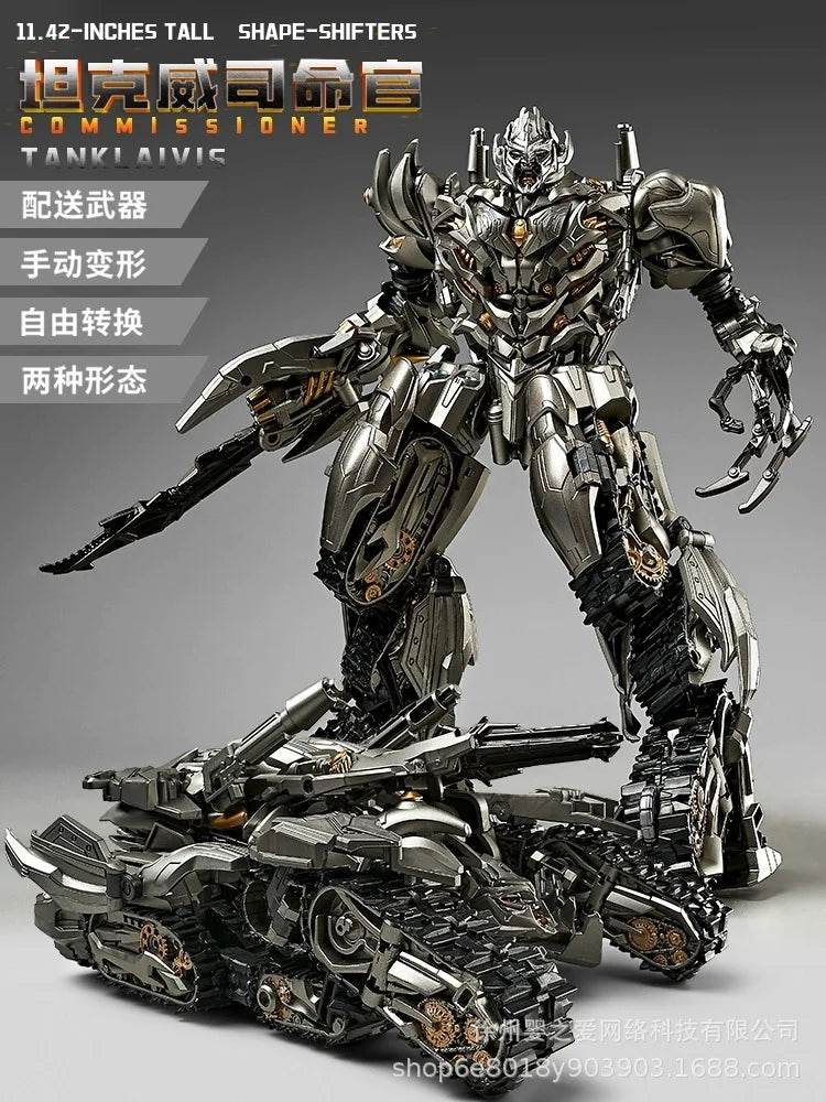 30cm Transformation Megatron Optimus Prime Bumblebee Deformation Movie G1 Anime Figure Action Figure Alloy Robot Mode Toys Gifts - AIAZ