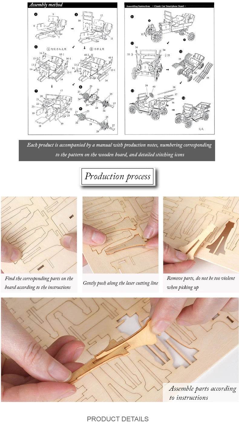 Diy 3d wooden puzzle for Assembly Puzzle Laser Cutting Sailing Ship Biplane Steam Locomotive Train Toy diy Kit for adults Child - AIAZ