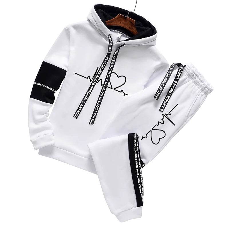 Hoodies Sportswear Sweatshirts for Men Comfortable Autumn Winter Sports Casual Fashion Versatile Sweatpants Daily Dressing Men's - AIAZ
