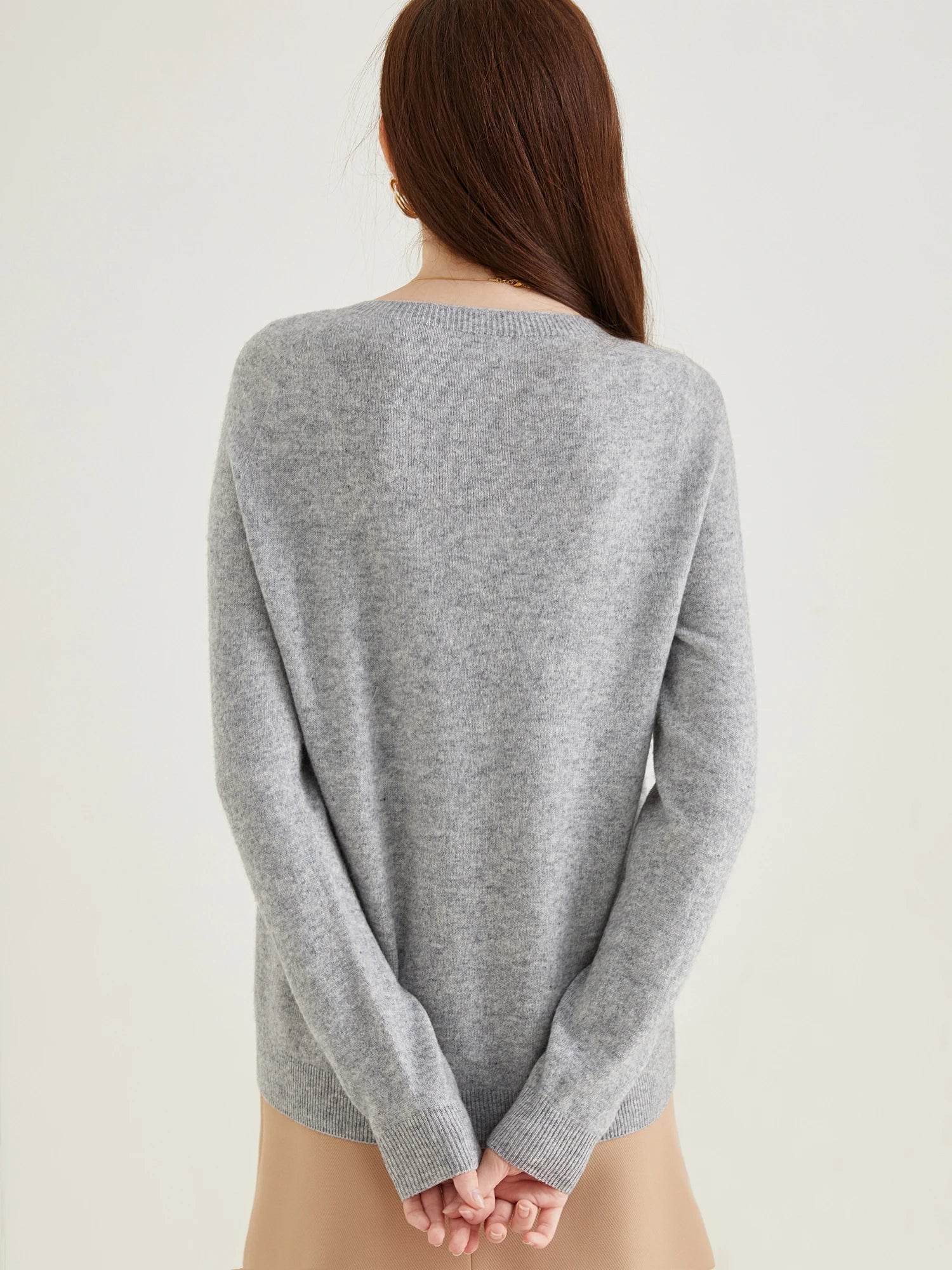 Knit Cardigan for Women Sweater Woman Long Sleeve Top 100% Wool Cardigans Sweaters Vintage Coat Knitwears Jacket Female Clothing - AIAZ