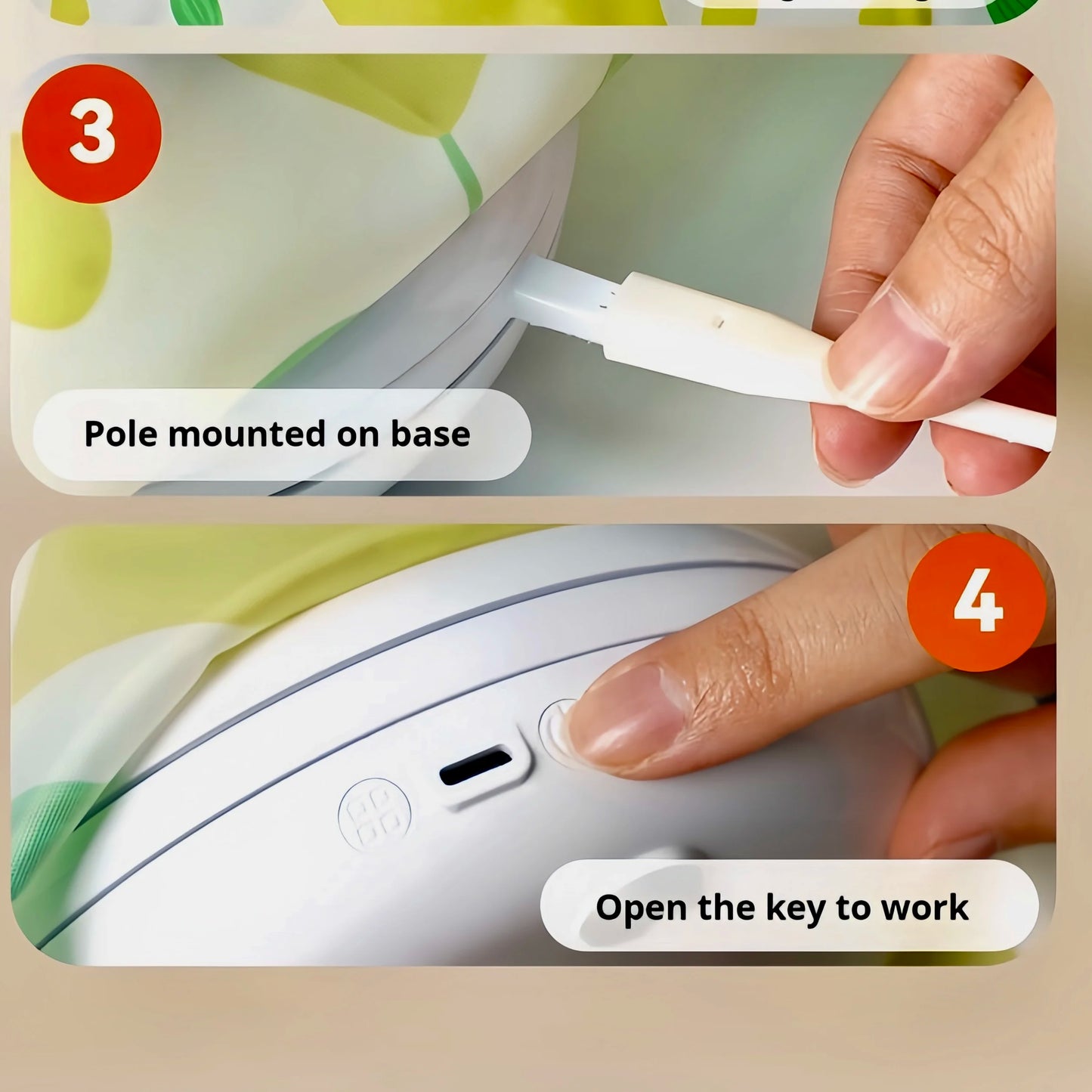 Interactive Cat Toys Rechargeable,Moving Concealed Feathers,Rotating toys,Touch Activated Cat Kitten Toy Cat Exercise Toys