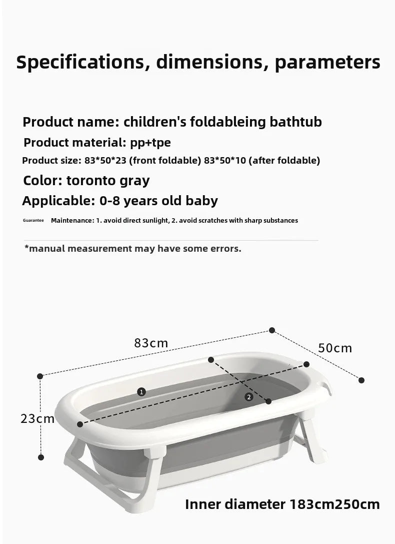Baby Bath Tub Set with Hanger,Newborn Tub,Non-slip,Complete Bathing Set,Baby Bath Basin,Durable Bathtub,Plastic Baby Bathtub