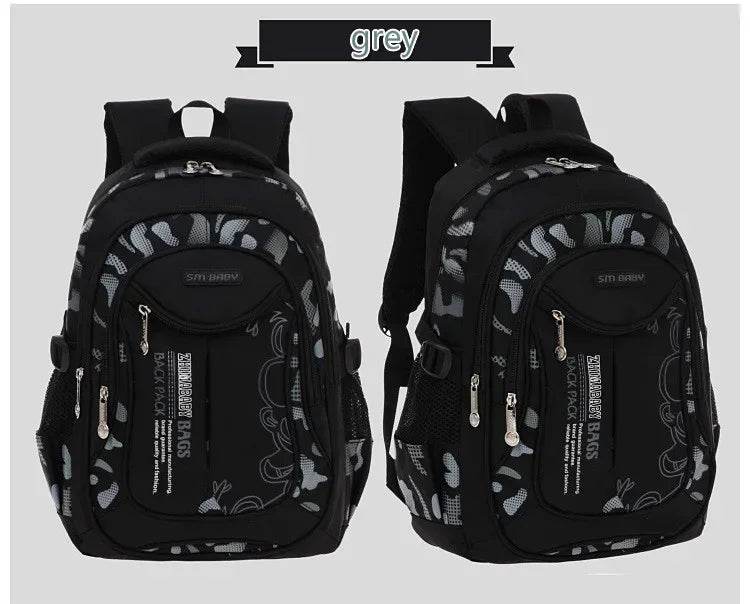 Kids backpack children School Bags For Boys orthopedic school Backpack Waterproof Primary Schoolbag book bag mochila infantil - AIAZ