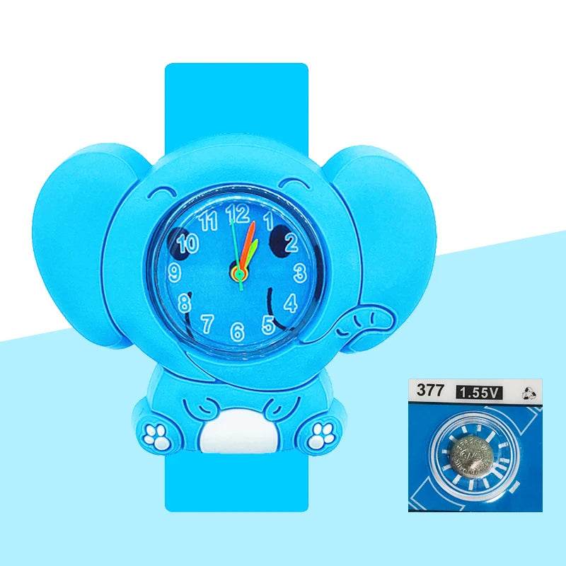 Baby Birthday Gift Children Toys Watches Cartoon Animal Dial Bracelet Kids Watches for Boy Girl 2-15 Years Old Child Clock - AIAZ