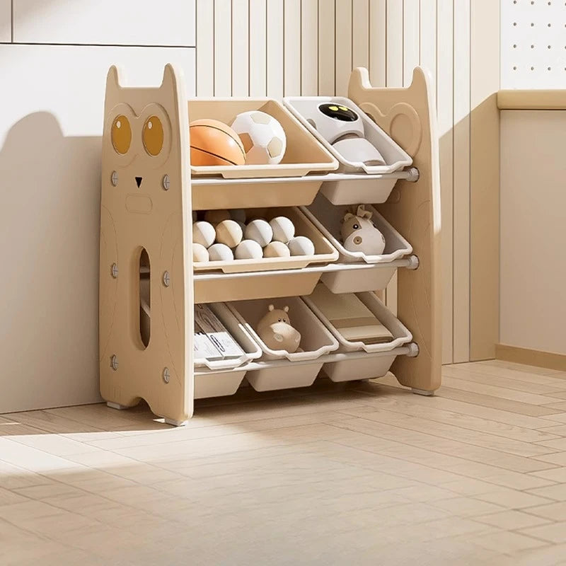 Children's Toy Storage Rack, Floor Standing Multi-layer Storage Rack, Easy Classification and Organization Storage Rack