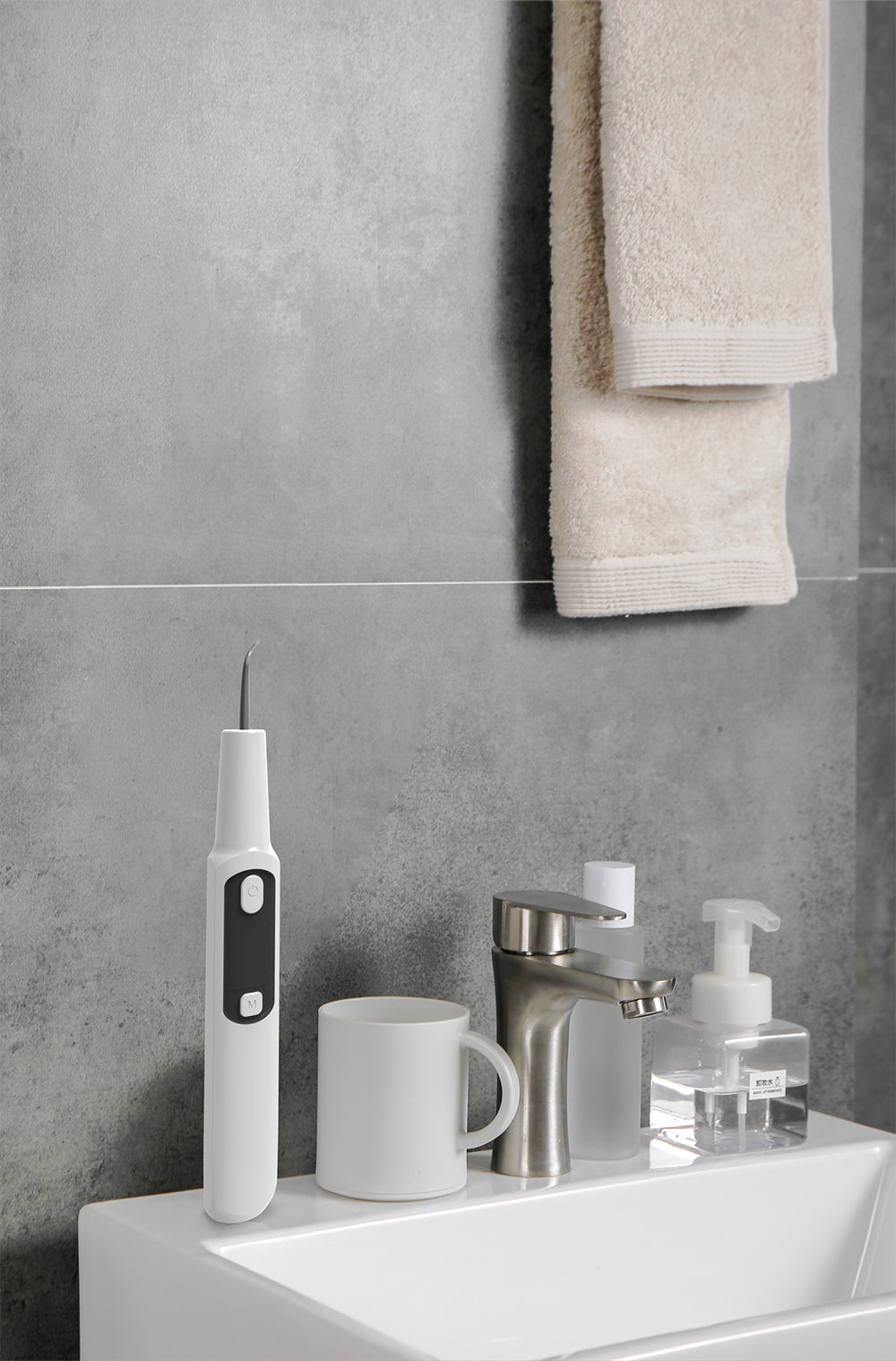 Electric Sonic Dental Calculus Scaler Oral Teeth Tartar Remover Plaque Stains Cleaner Removal Tooth Whitening Portable with LED