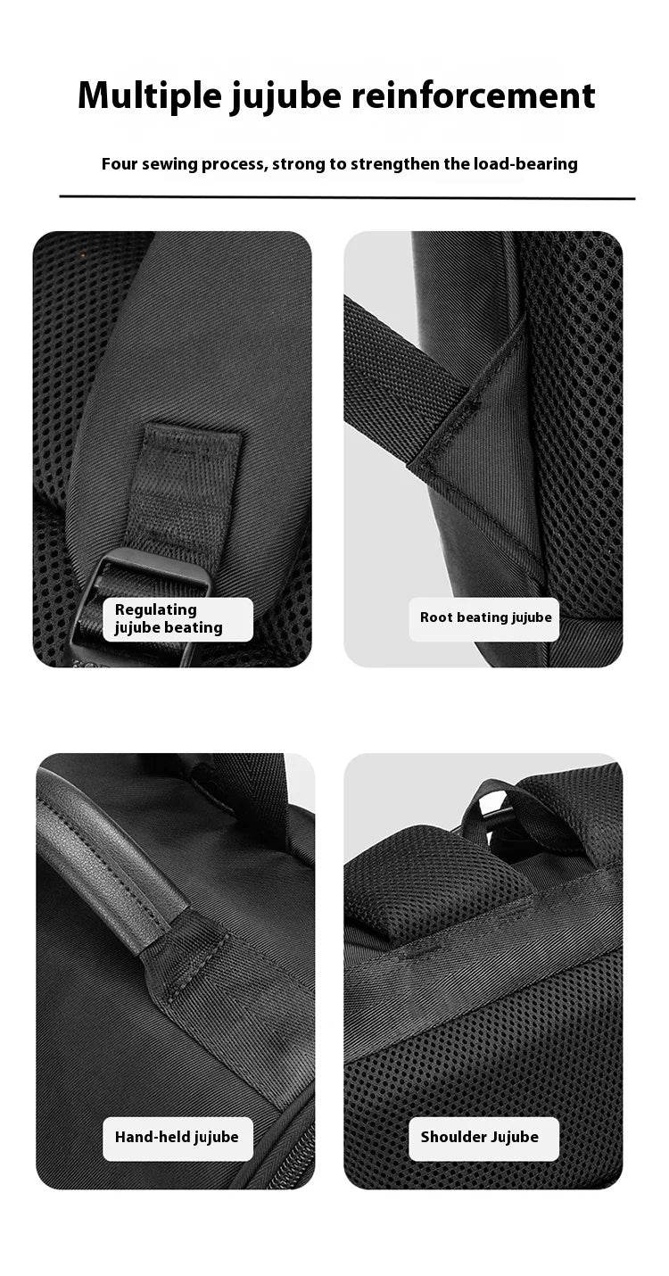Backpack for boys, fashion trends for junior high school students, school bags for female college students, high school casual l - AIAZ