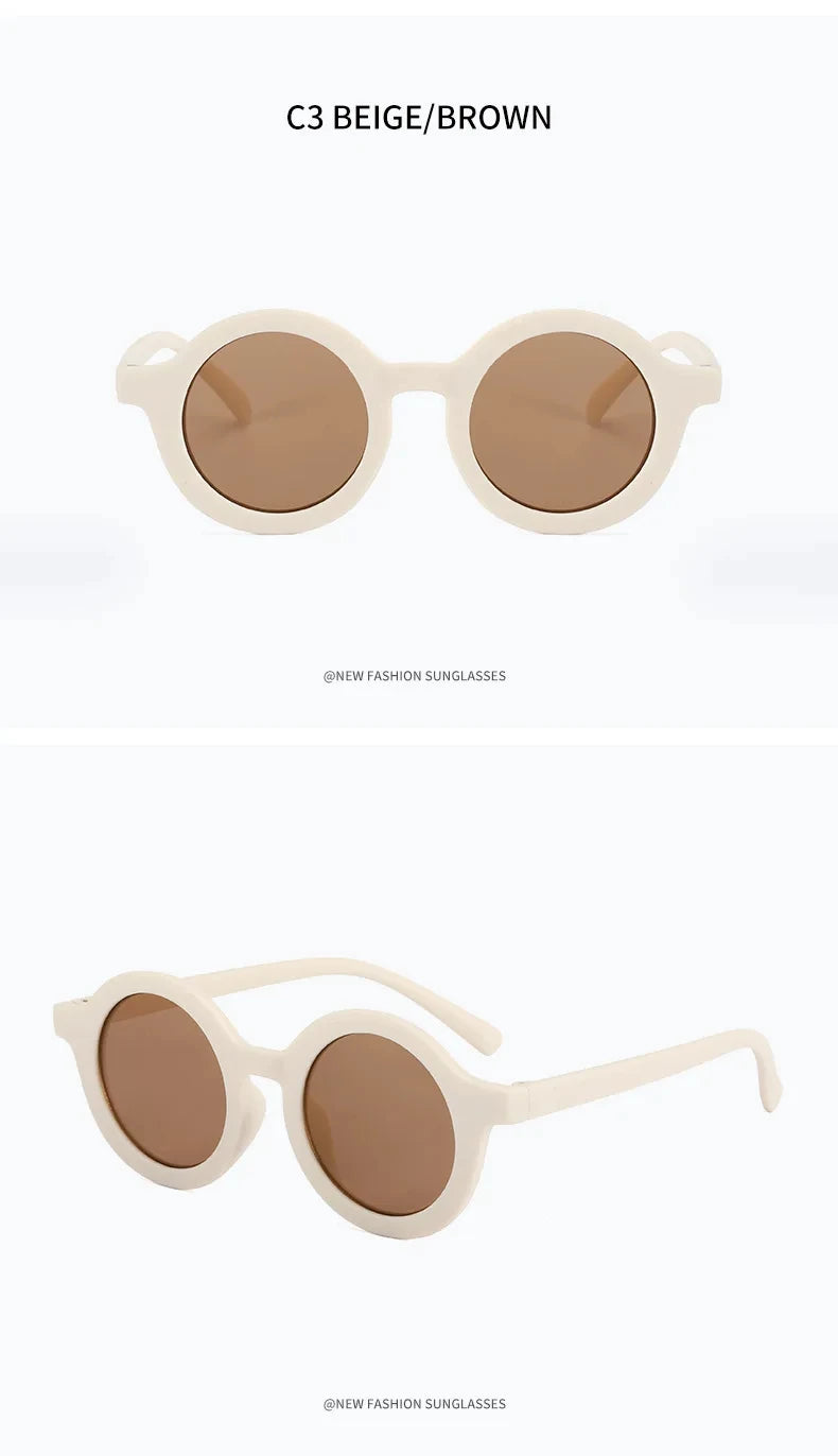 2024 new children's sunglasses yuanchaotong UV400 plastic  glasses  sunglasses