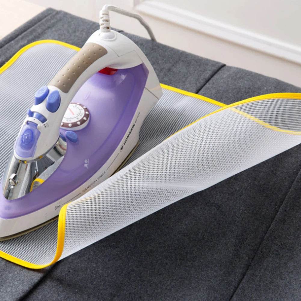 2Pcs Ironing Board Covers Ironing Cloth Protect Garment Iron Clothes Heat Resistant Ironing Protective Insulation Pad - AIAZ