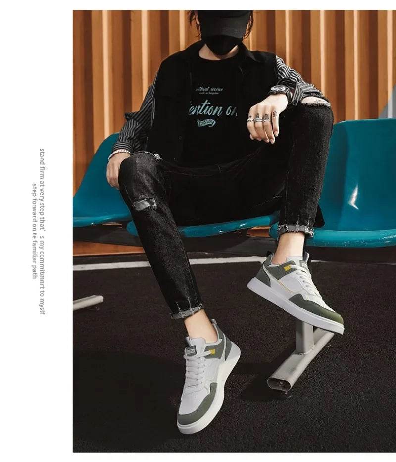 Men Sneakers Comfort Casual Shoes for Men Light Vulcanize Shoes Hiking Sport Male Running Shoes Tenis Hombres - AIAZ