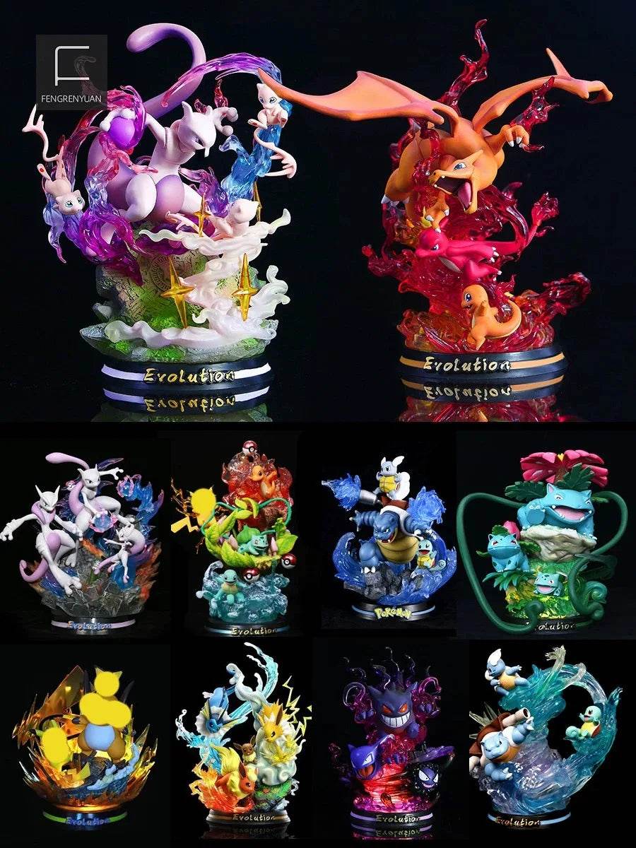 Pokemon Anime Figure Vulpix Scenes Version Figurine Toys PVC Model Collection Dolls surprise box mystery box gift for a child - AIAZ