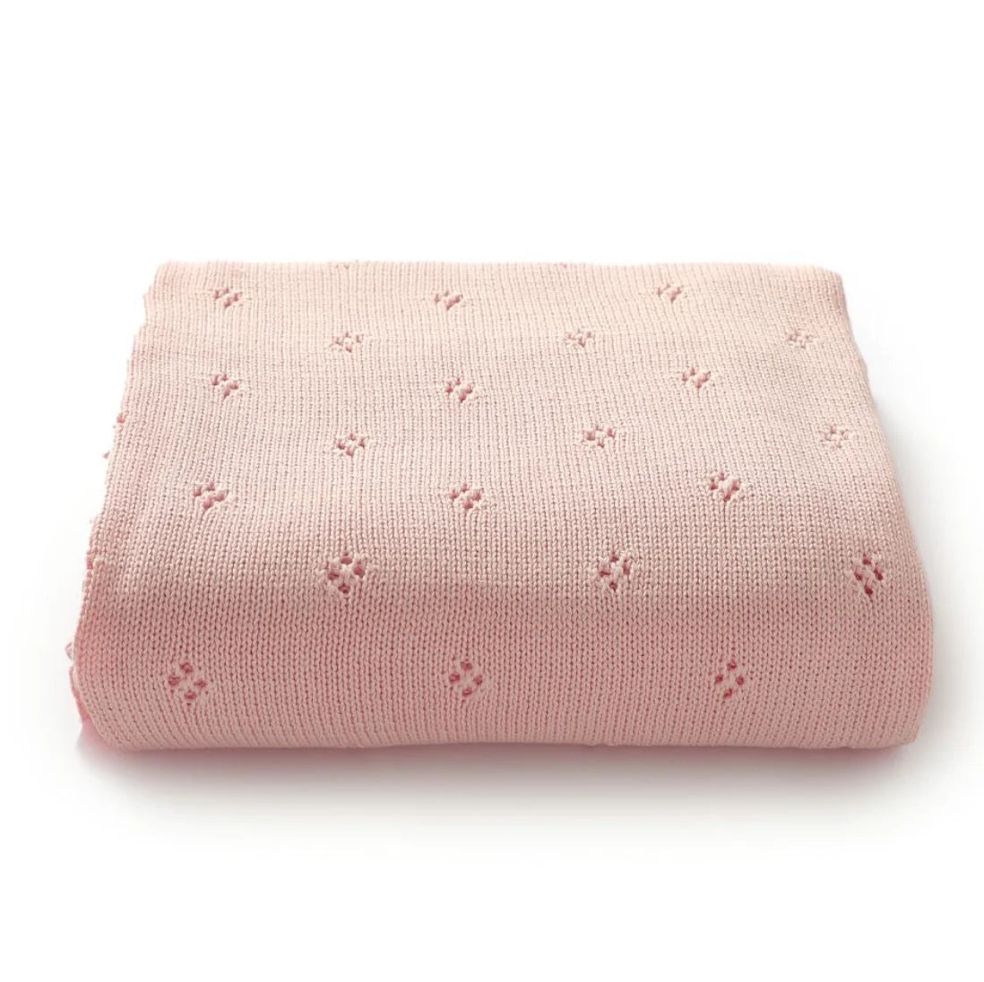 Knitted Baby Blanket Newborn Swaddle Wrap Blankets For Boys Girls 100% Cotton Soft Infant Receiving Blanket Crib Quilt Stuff