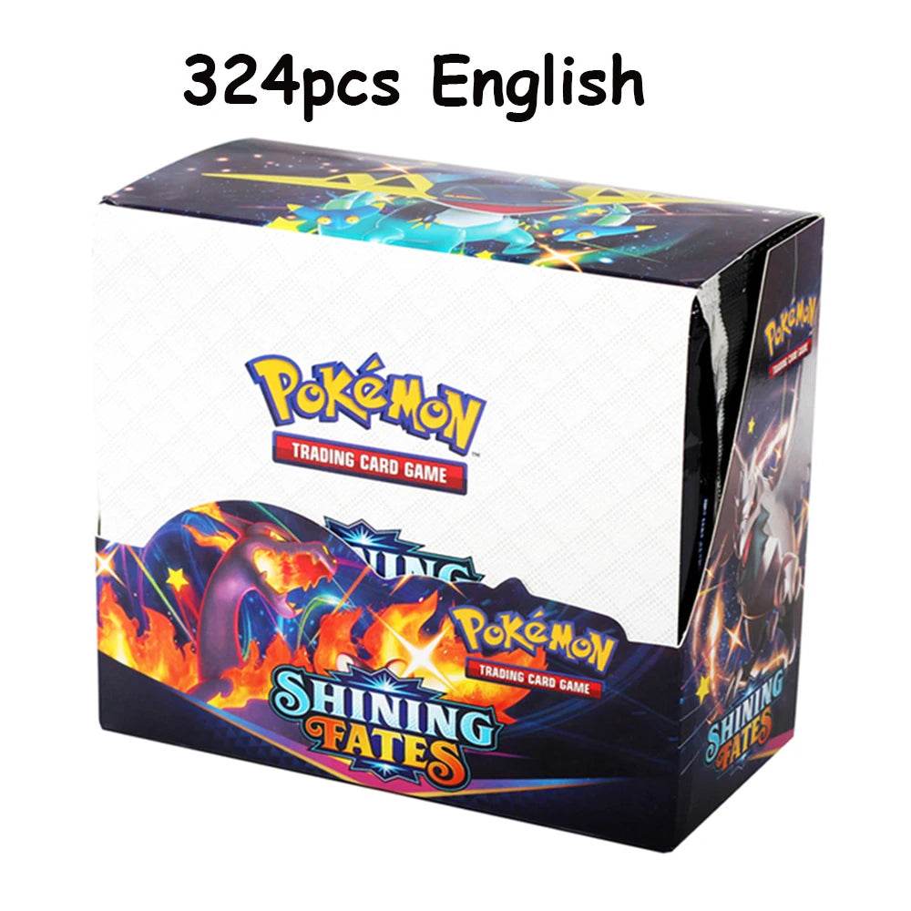 Newest 324Pcs Pokemon Cards Sun & Moon XY Evolutions Pokemon Booster Box Collectible Tradiner Card Game toy for children - AIAZ