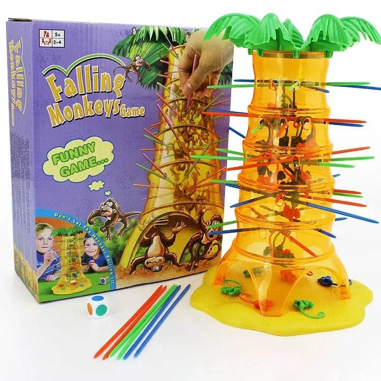 Monkey Climbing Tree Game Toy Children Interesting Intelligence Toys Climbing Desktop Game Party Game Toys Birthday gift For Kid - AIAZ