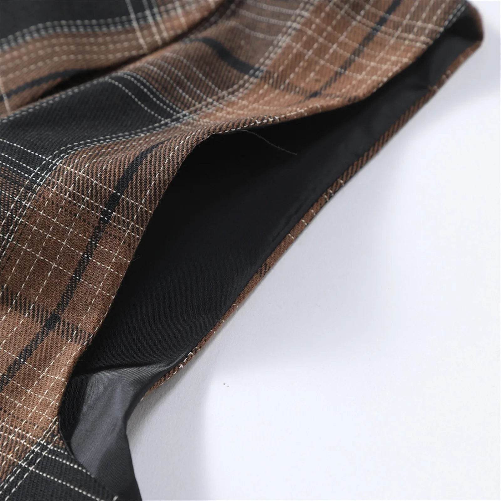 2025 Men's Spring Casual Single Button Suit Vest V Neck New Style British Men's Suit Vest Waistcoat Formal Business Suit Vest - AIAZ