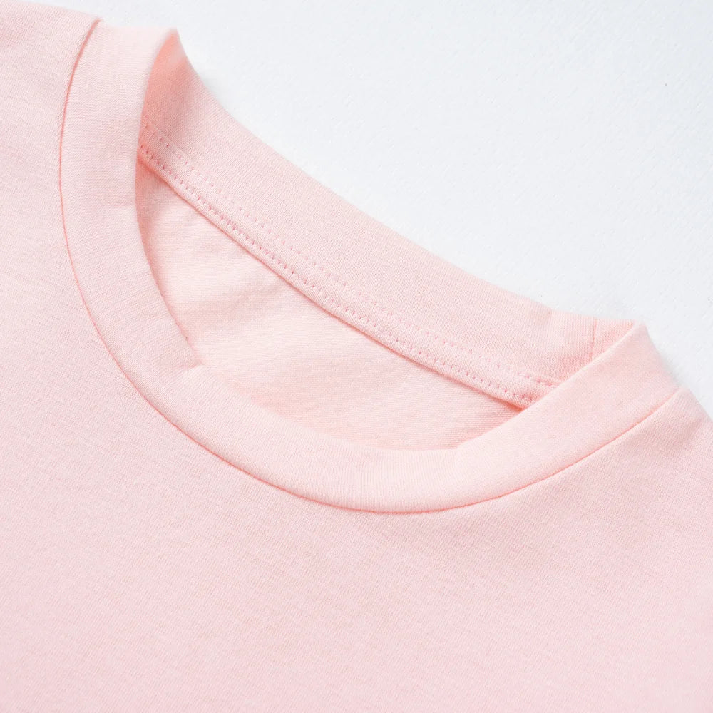 Summer Cotton Toddler 2pcs Boys Girls Printed Round Neck Top + Shorts Set Comfortable Skin-friendly Casual Clothing 2024 New