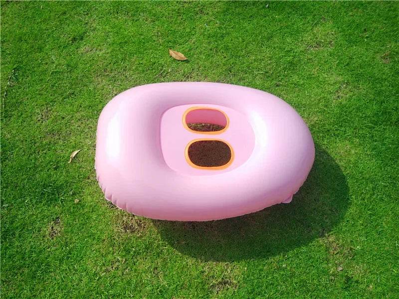 Baby Kids Swimming Floats Cartoon Ring Safety Swimming Ring Inflatable Swim Float Seat Boat Water Fun Pool Toy Gift for Baby Kid - AIAZ