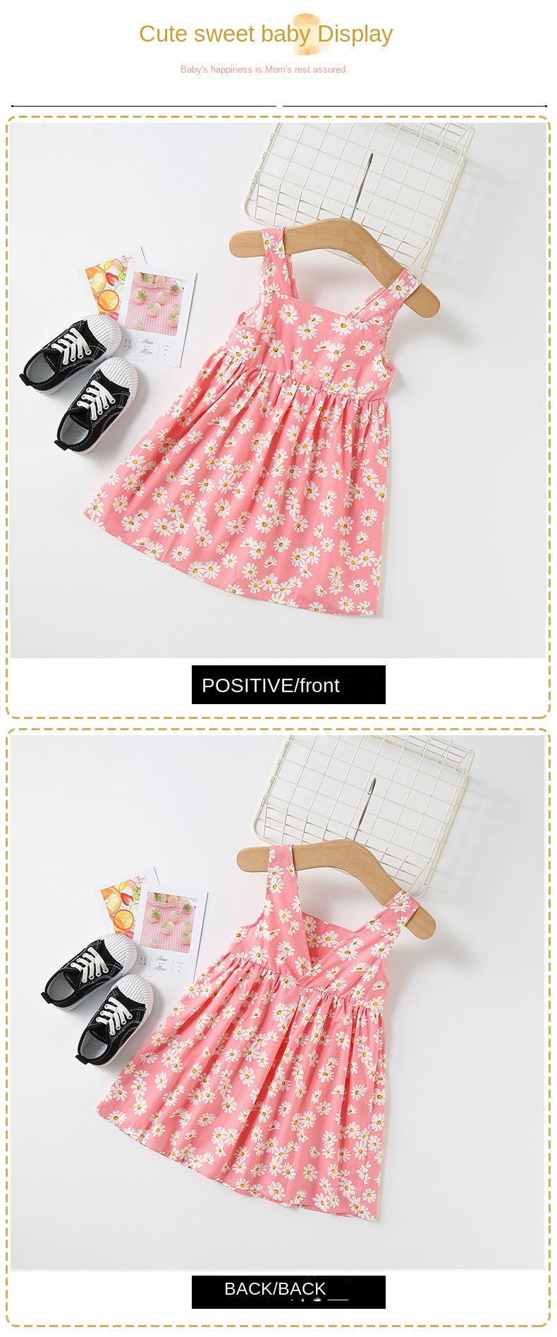 New Baby Girls Sleeveless Flower Print Dresses Clothes Bowknot Kid Summer Princess Dress Children Party Ball Pageant Outfit