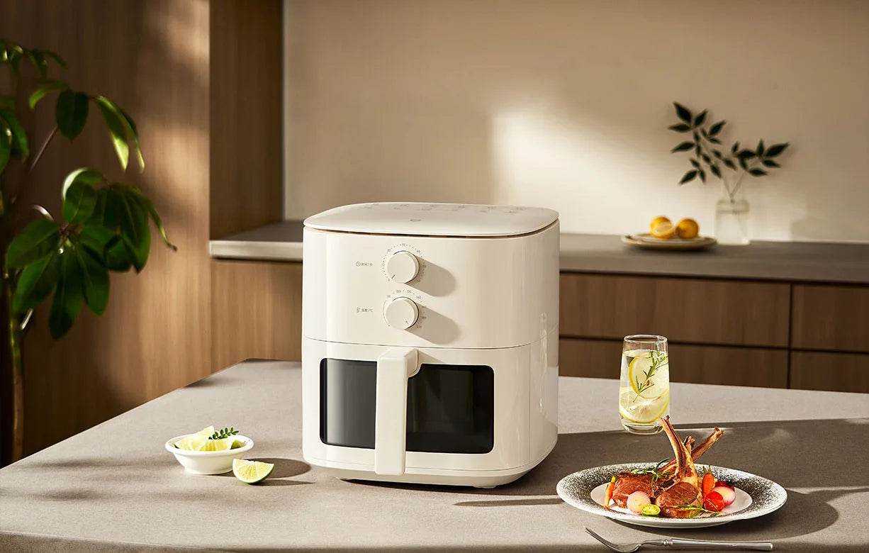 New Xiaomi Mijia Air Fryer N1 5L Household Low Oil And Light Fat No Flipping Required Smokeless Kitchen Electric Hot Fryer Oven - AIAZ