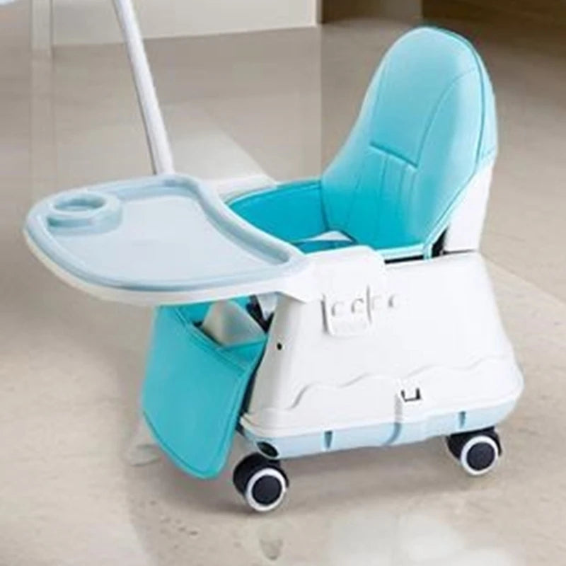 Baby Highchair Seat Cushion Thicken PU Leather Sponge Children Dinning Chair Booster Cushion Pad