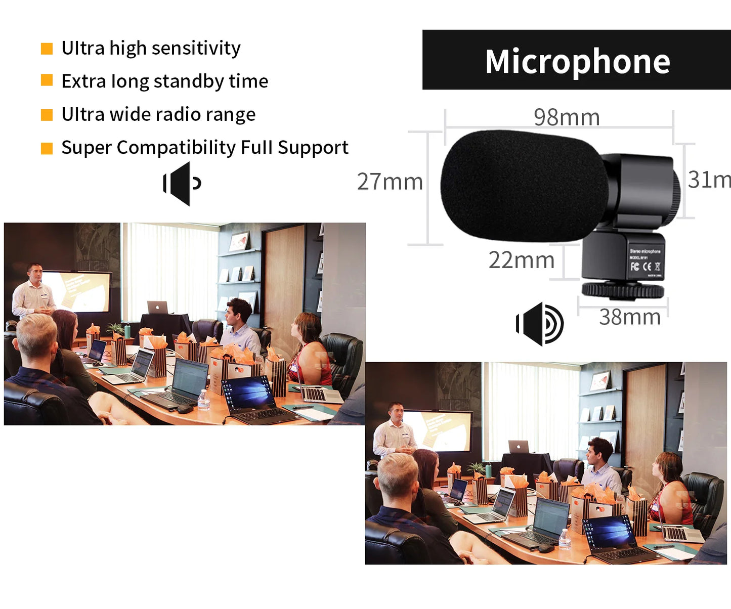 4k 60fps 64MP Youtube Video Live Stream 4.0 Rotate Touch Screen Digital Phone Webcam CMOS Camera