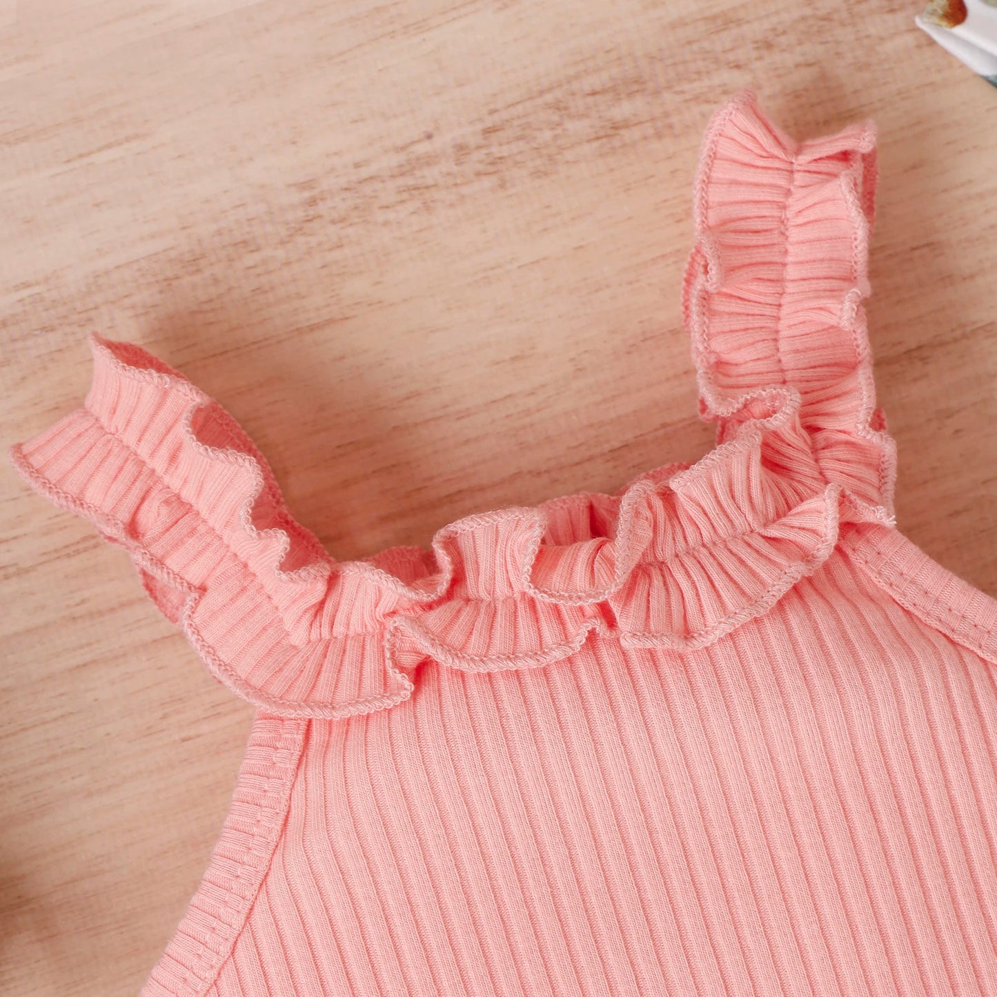 Citgeett Summer Infant Baby Girl Pants Suit Casual Party Off Shoulder Romper Tops + Print Short Pants + HeadBand