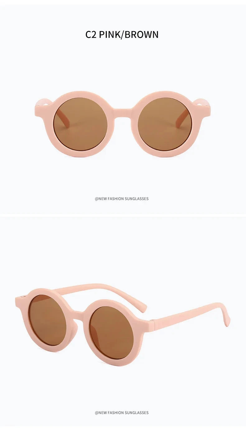 2024 new children's sunglasses yuanchaotong UV400 plastic  glasses  sunglasses