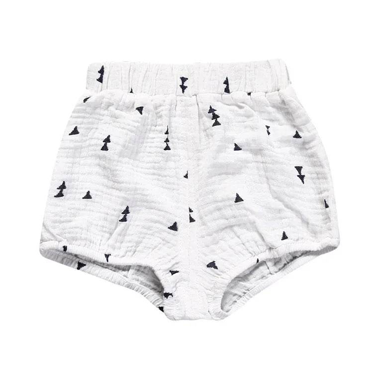 Summer Infant Baby Shorts for Boys Girls PP Pants Children's Clothing Boys Comfortable Cotton Linen Kids Clothes Shorts 3M-6Y - AIAZ