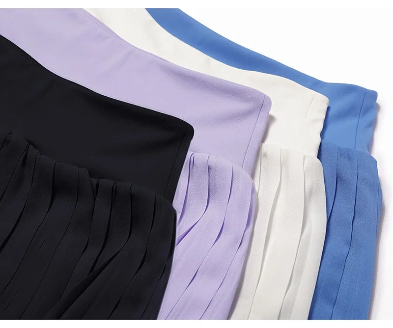 Cloud Hide Outdoor Sports Outfits for Women Gym Yoga Set Workout Sportswear Fitness Shirts Tracksuit High Waist Skirts Top Suit