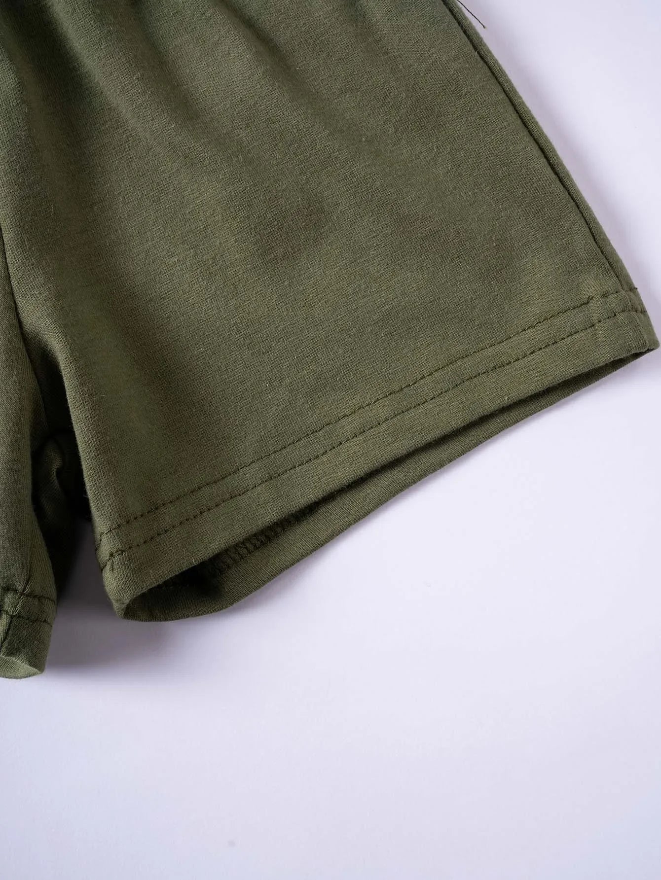 Summer Cotton Toddler 2pcs Boys Girls Printed Round Neck Top + Shorts Set Comfortable Skin-friendly Casual Clothing 2024 New