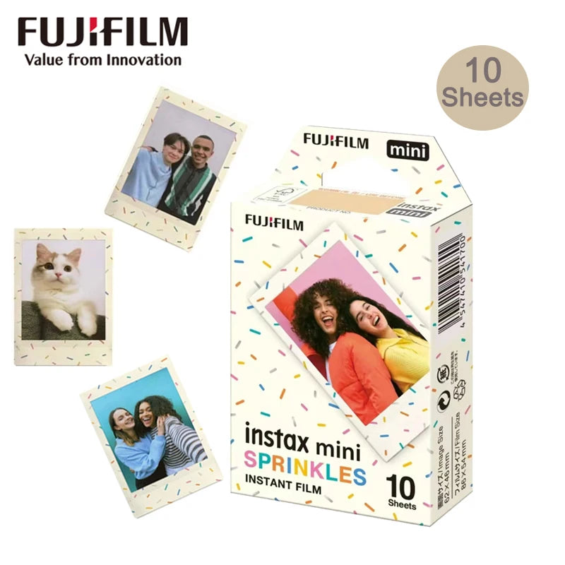 Origin Fujifilm Instax Mini Film Paper 10-60 Sheets for Fujifilm Instax Film Camera Instax Mini 12 11 9 40 41 SE Link Liplay EVO