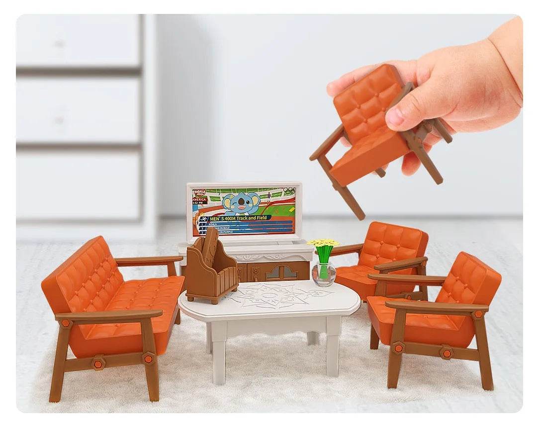 mini supermarket shopping games dollhouse furniture accessories Intellectual education toys for kid family interaction toys - AIAZ