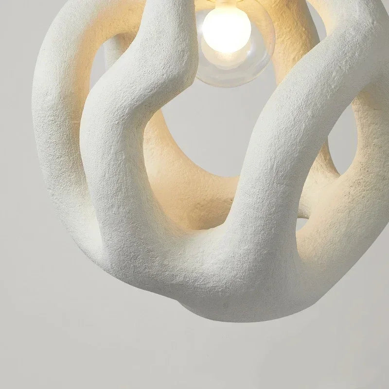 Wabi Sabi Style Restaurant Pendant Light Single Head Small Pendant Light Designer Living Room Sofa Light Study Counter Lighting