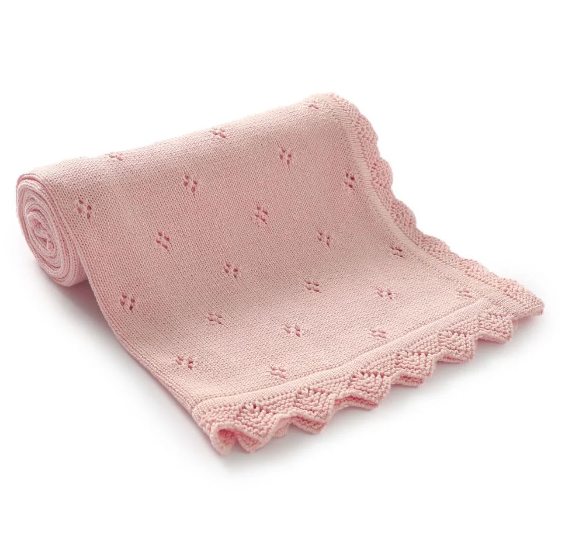 Knitted Baby Blanket Newborn Swaddle Wrap Blankets For Boys Girls 100% Cotton Soft Infant Receiving Blanket Crib Quilt Stuff