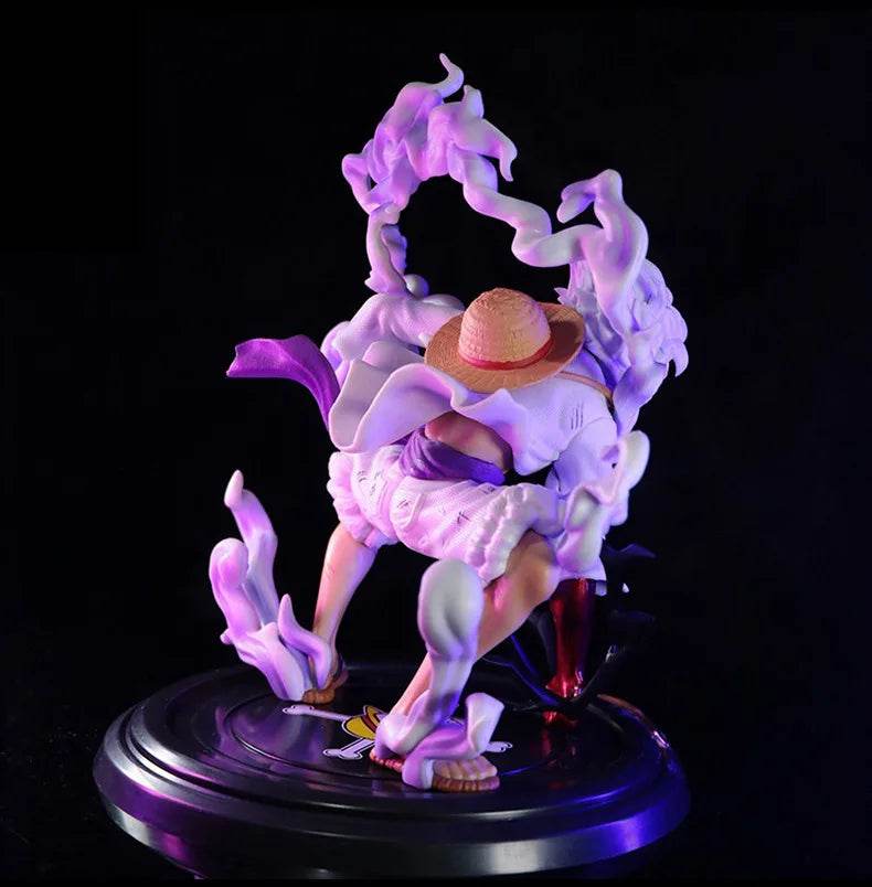 20cm One Piece Figure Nika Luffy Gear 5 Sun God Nika Luffy Figurine Action Figures PVC Statue Collection Model Doll Toys Gift - AIAZ