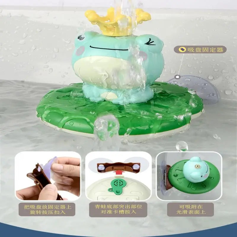 Radish Submarine Shower Baby Bath Toy Infant Play Electric Shower Children Play Water Bath Artifact