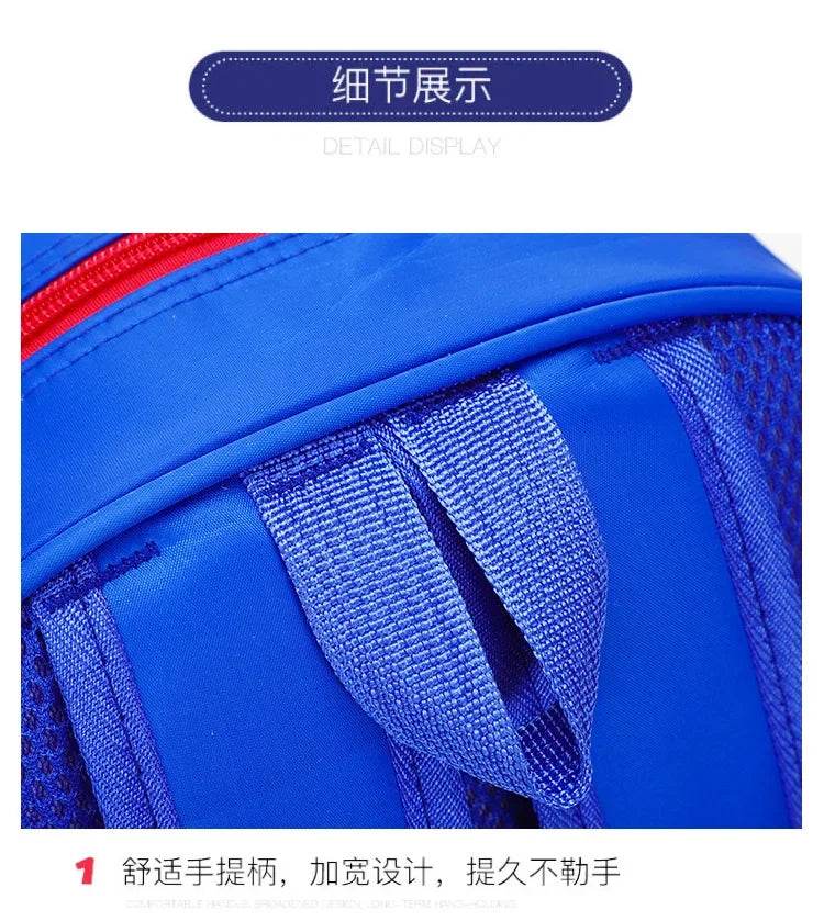 New Children School Bag Boys Girls Spider Man Cartoon Kindergarten Schoolbags Kids Orthopedic Backpacks 4-13 Year - AIAZ
