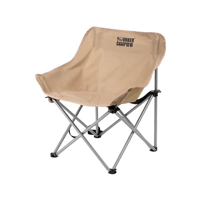 Outdoor Folding Moon Chair Portable Chair Camping Chair Picnic Gear Fishing Small Horse Stool Student Sketching