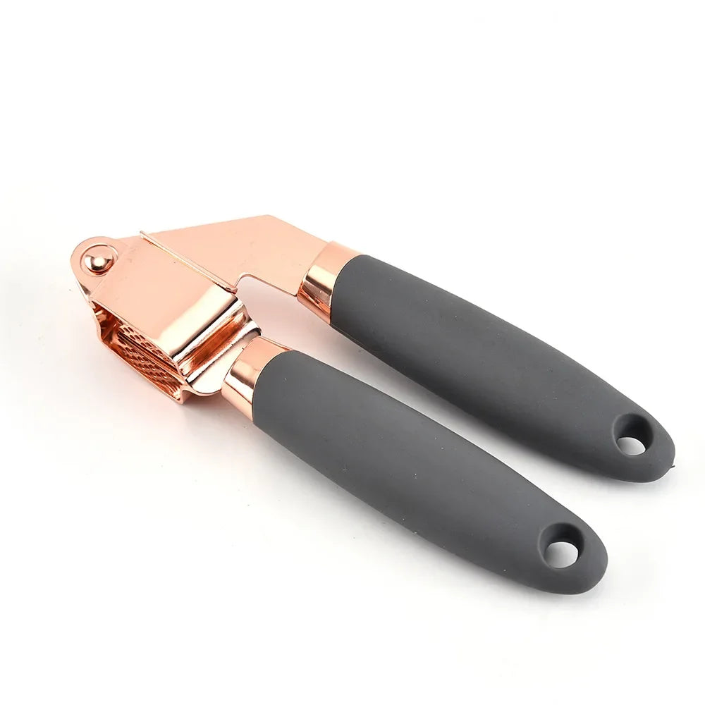 7PCS/Set Stainless Steel Garlic Press Pizza Cutter Kitchen Gadget Set Can Opener Potato Cooking Kitchenware