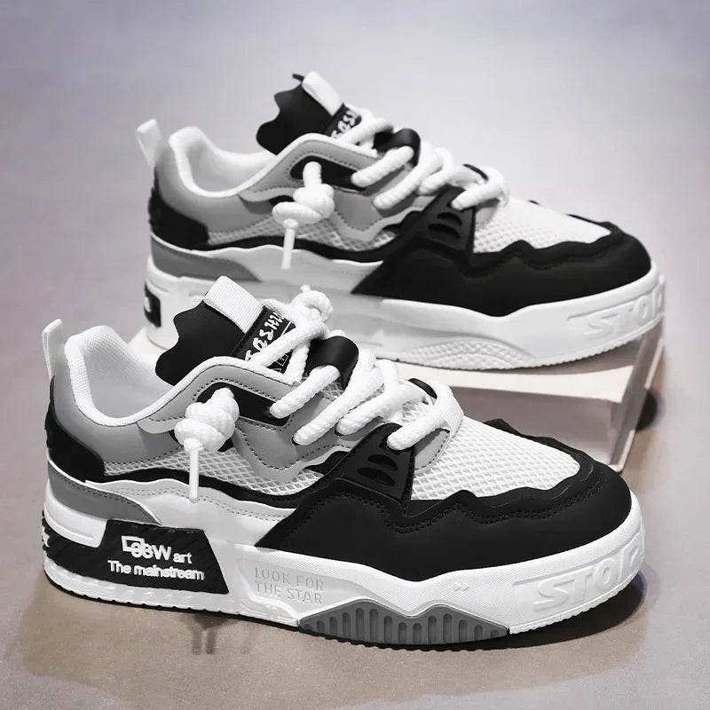 Men Shoes Platform Male Sneakers 2025 New Vulcanized Shoes for Men Casual Running Shoes Large Size 45 46 Hot Sapatos Masculinos - AIAZ