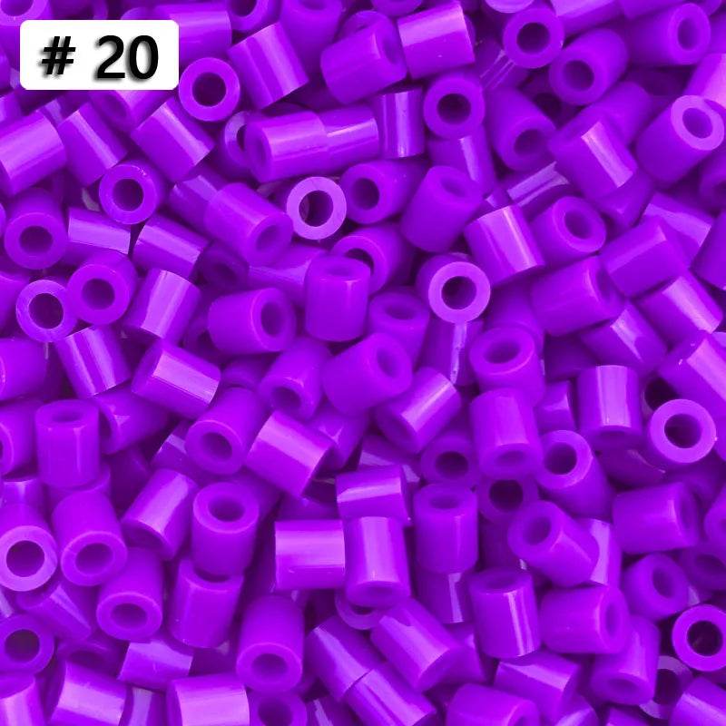 5MM 1000PCs Pixel Puzzle Iron Beads for kids Perler Hama Beads Diy High Quality Handmade Gift toy Fuse Beads - AIAZ