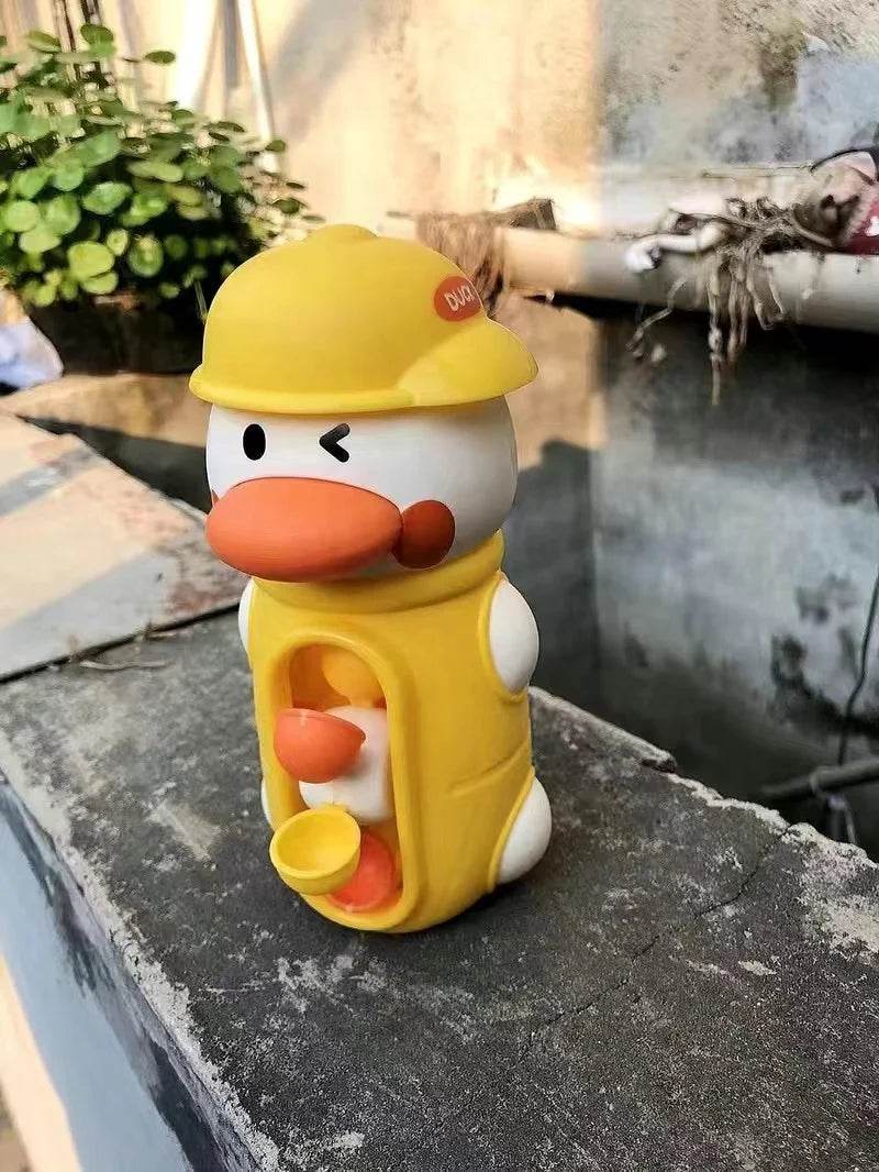 New Cute Duck/Elephant Baby Shower Bath Toys Children Water Play Spinner with Suction Cup Waterwheel Games for Kid Bathroom - AIAZ