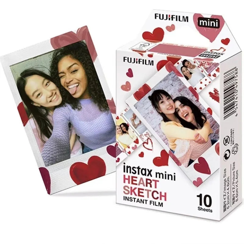 Origin Fujifilm Instax Mini Film Paper 10-60 Sheets for Fujifilm Instax Film Camera Instax Mini 12 11 9 40 41 SE Link Liplay EVO