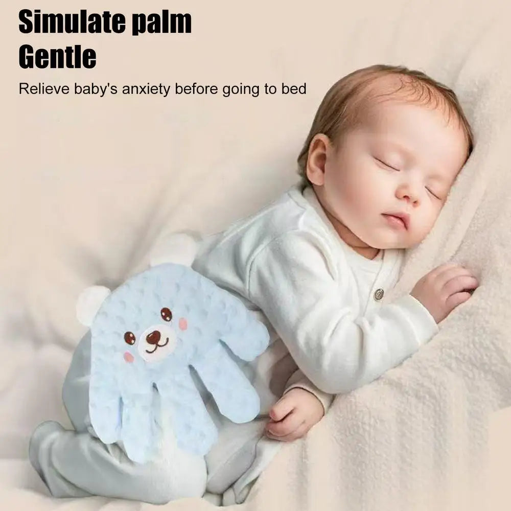 Baby Patting Sleeping Toy Patting Soother Pillow for Baby Automatic Pat Soother Cute Dolls Cartoon Animal Sleeping Aid Startle