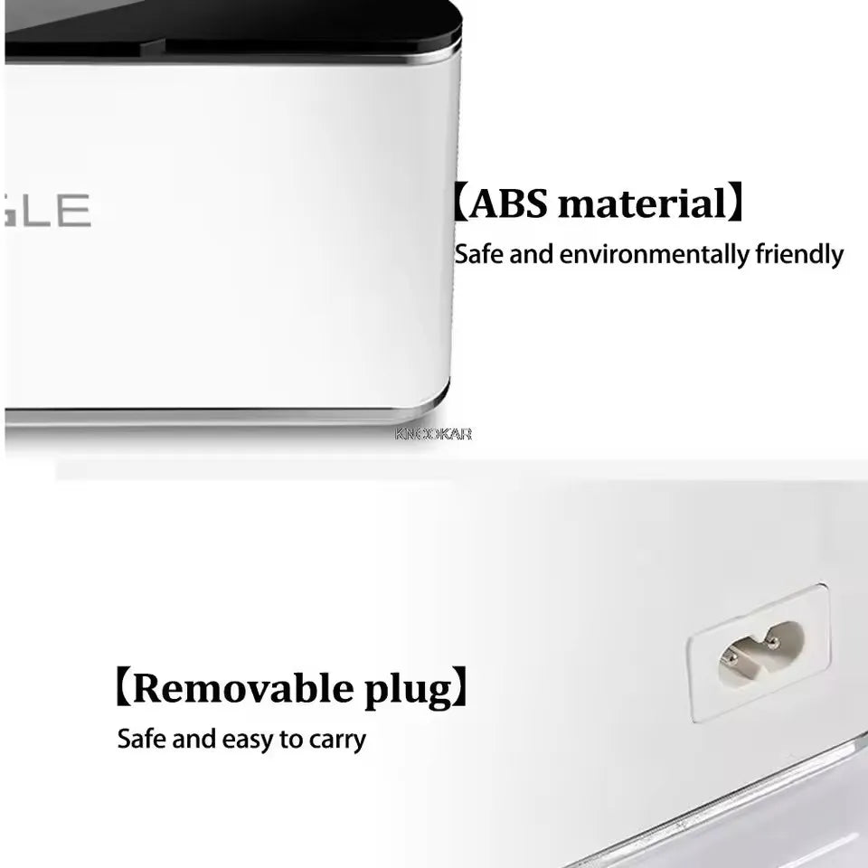 Ultrasonic Cleaner 35W Household Ultrasonic Glasses Jewelry Cleaner 500ML High-frequency Vibration Cleaning Multifunctional Tool